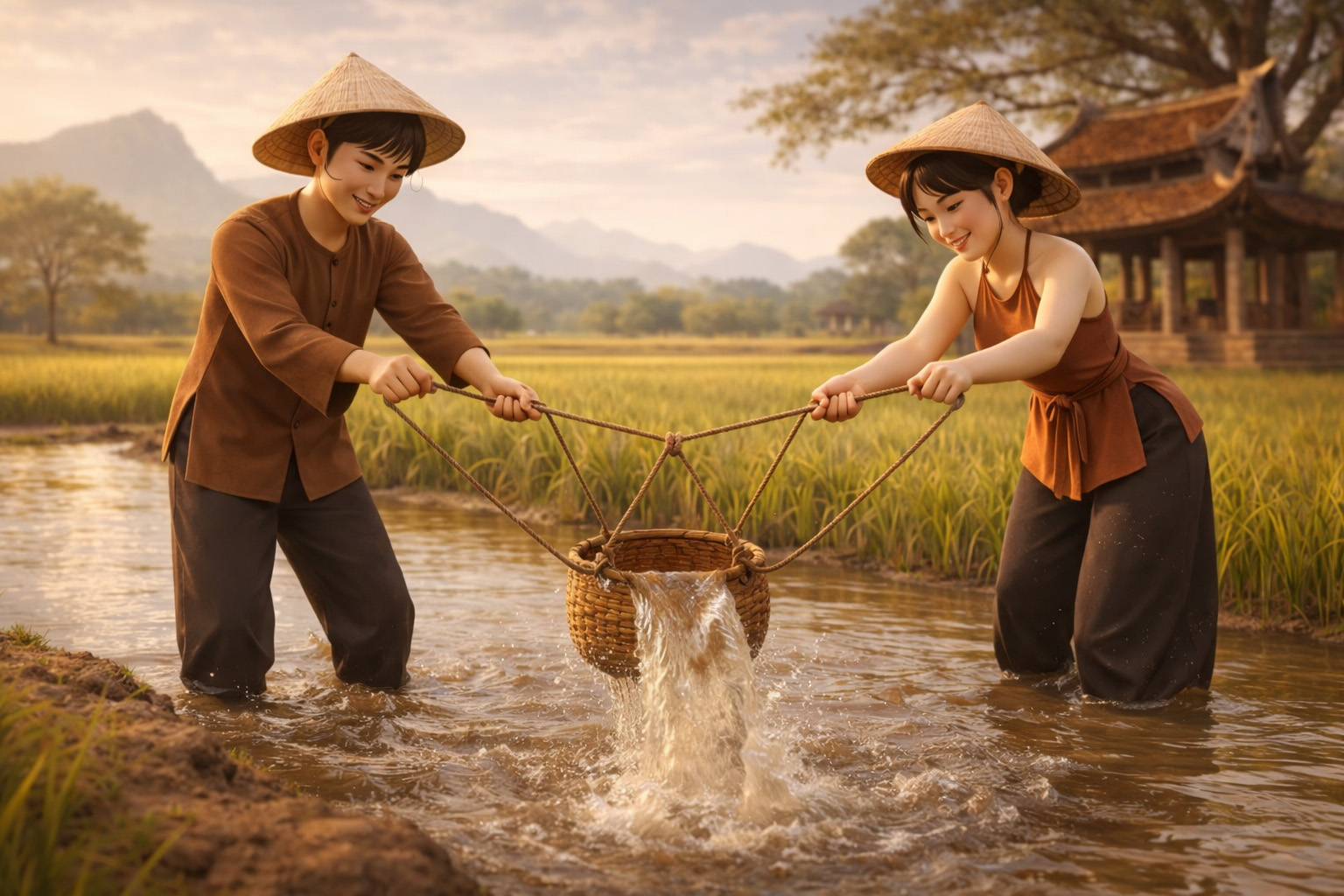 Tát Nước Đầu Đình