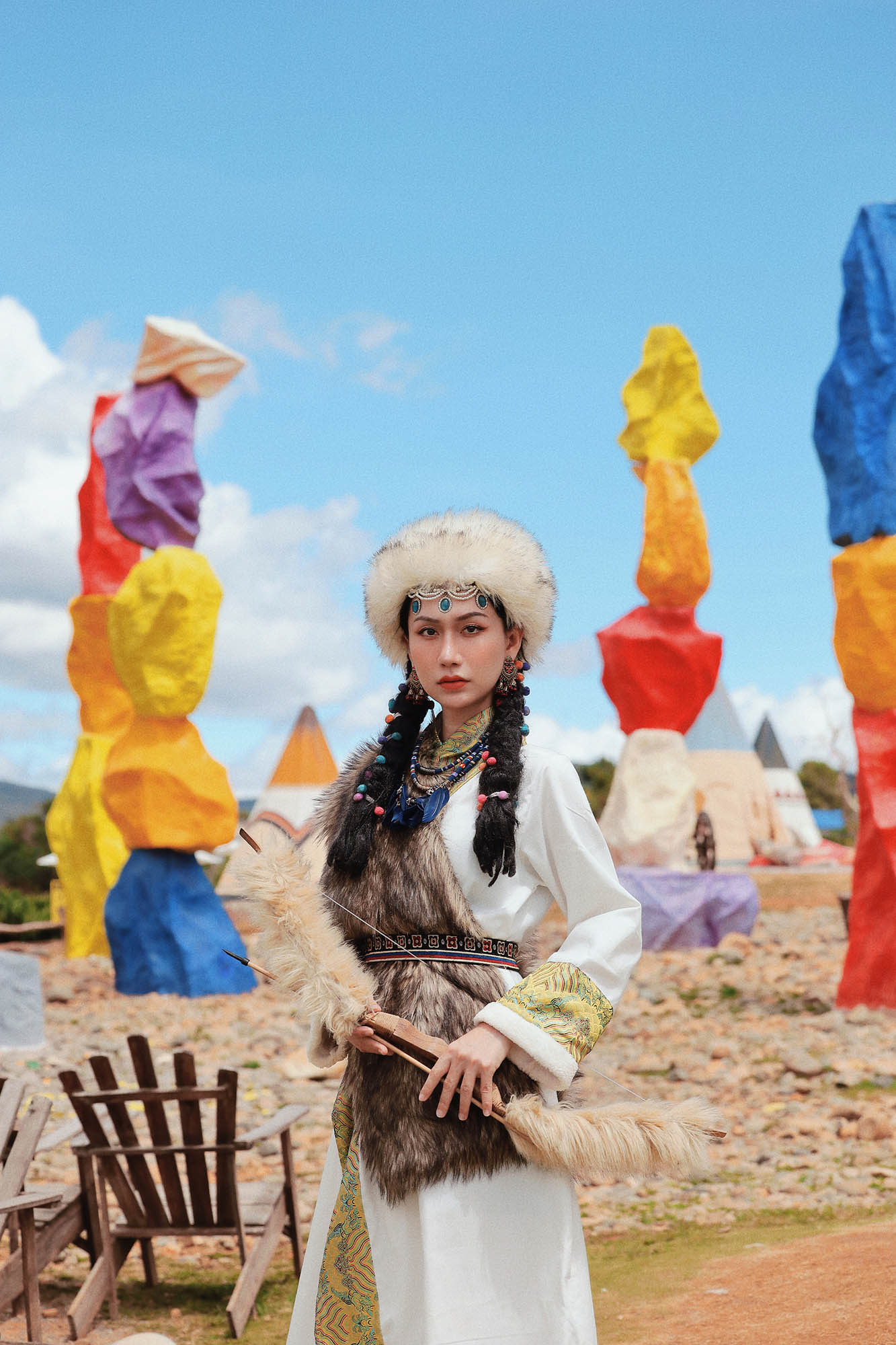 Cô Gái Mông Cổ