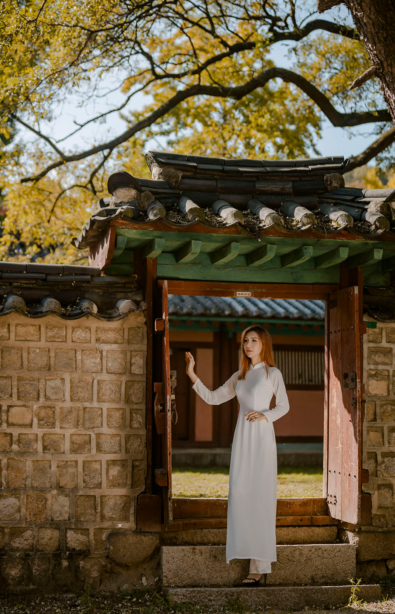 Mặc Áo Dài Ở Hàn Quốc