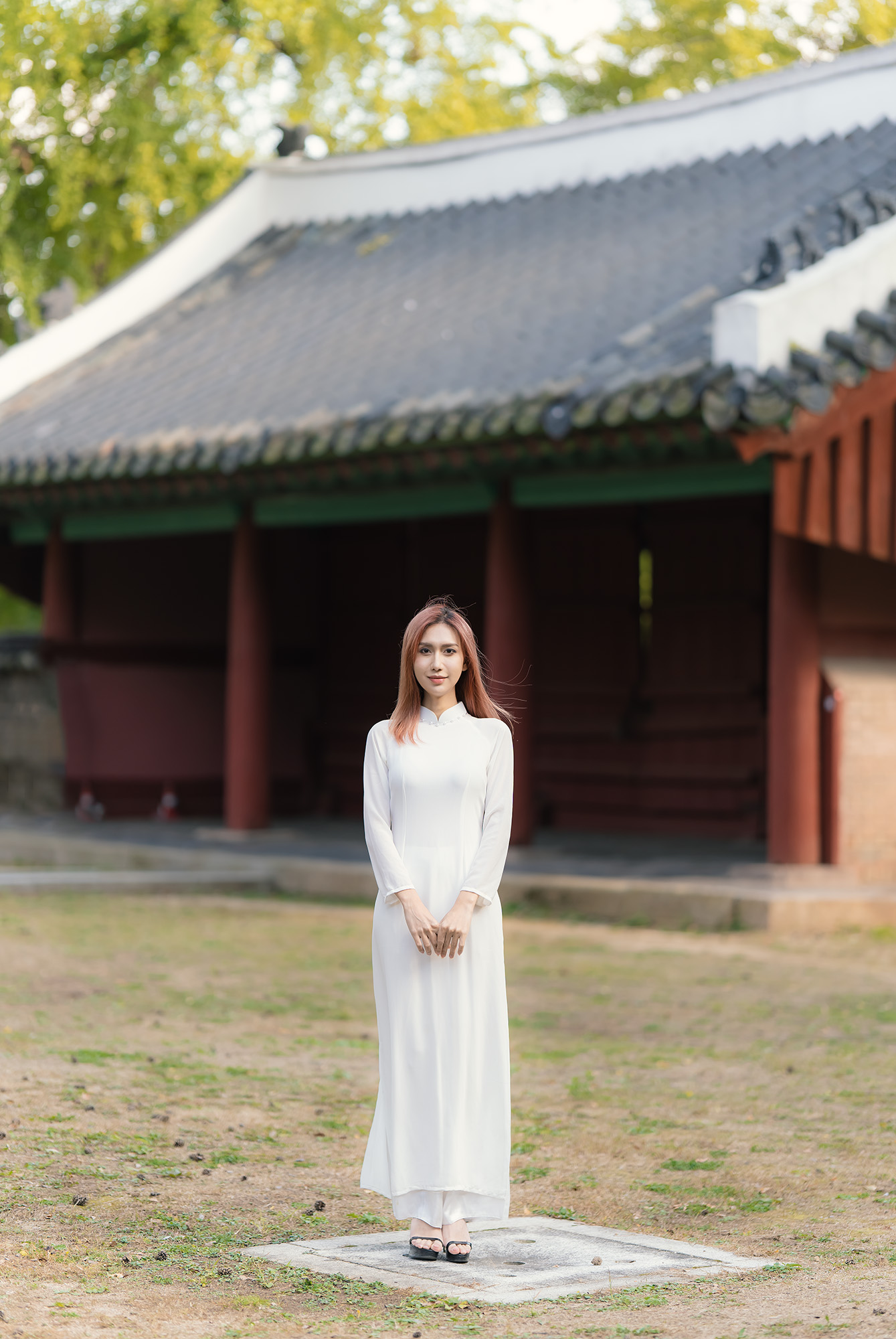 Mặc Áo Dài Ở Hàn Quốc