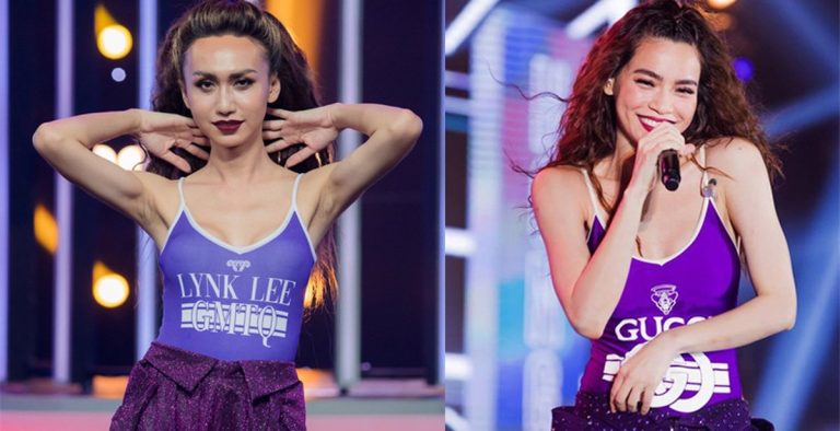 Lynk Lee khoe vòng 1 gợi cảm, hoá thân thành phiên bản “Hà Hồ fake” tại Gương Mặt Thân Quen