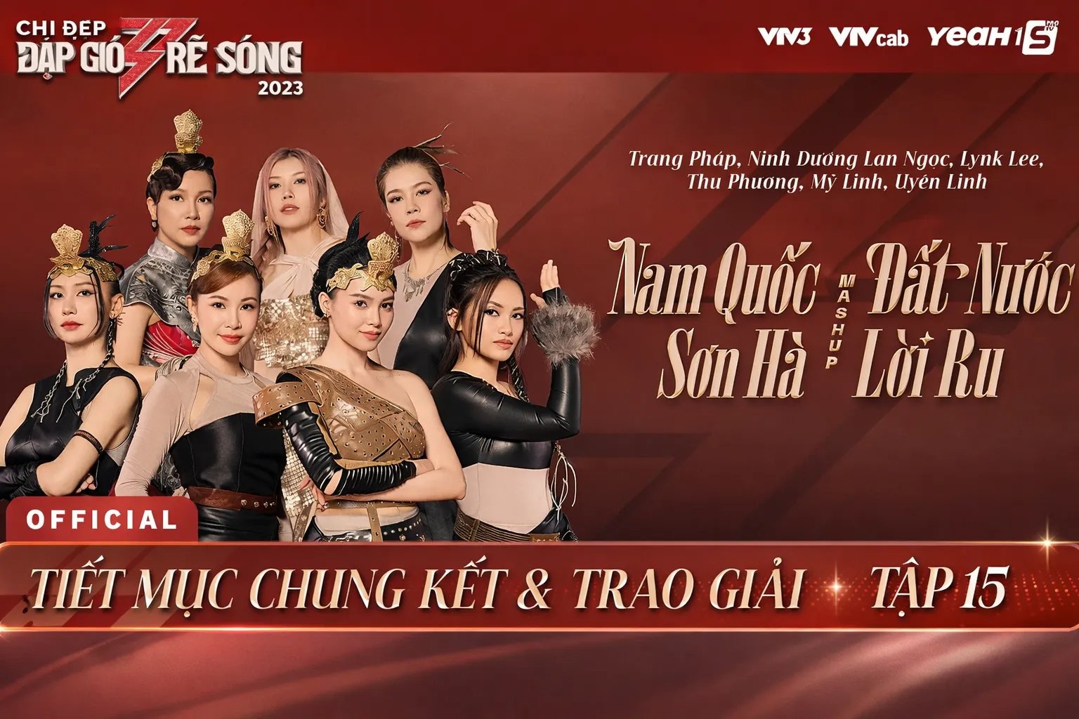 Mashup Nam Quốc Sơn Hà x Đất Nước Lời Ru (Chị Đẹp Đạp Gió Rẽ Sóng)